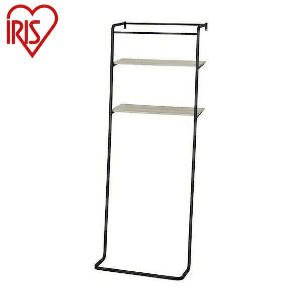 アイリスオーヤマ 立てかけスタイルランドリーラック TSLR-695 ブラック/アッシュグレー 立てかけスタイルランドリーラック IRIS OYAMA(代引不可)