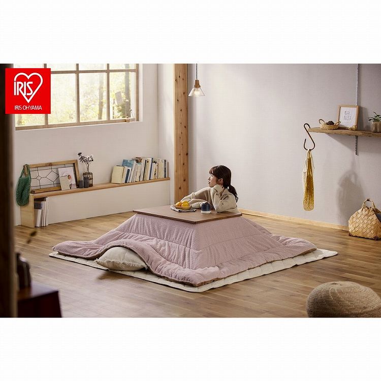 アイリスオーヤマ こたつ掛布団 KKBK-B1919 ペールピンク/ベージュ IRIS OHYAMA(代引不可)