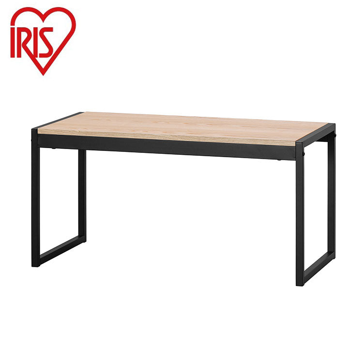 アイリスオーヤマ スチールフレームセンターテーブル 幅80 ローテーブル センターテーブル リビングテーブル 木目調 北欧 おしゃれ ナチュラル SFCT-800 IRIS OYAMA(代引不可)