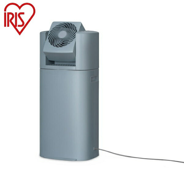アイリスオーヤマ サーキュレーター衣類乾燥除湿機 5.8L IJDC-P60-AH ブルーグレー サーキュレーター付き衣類乾燥除湿機 デシカント式 IRIS OYAMA(代引不可)