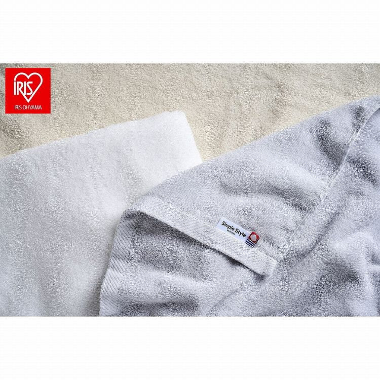 アイリスオーヤマ デイリービッグフェイスタオル4枚セット BFT-D4 アイボリー IRIS OHYAMA(代引不可)