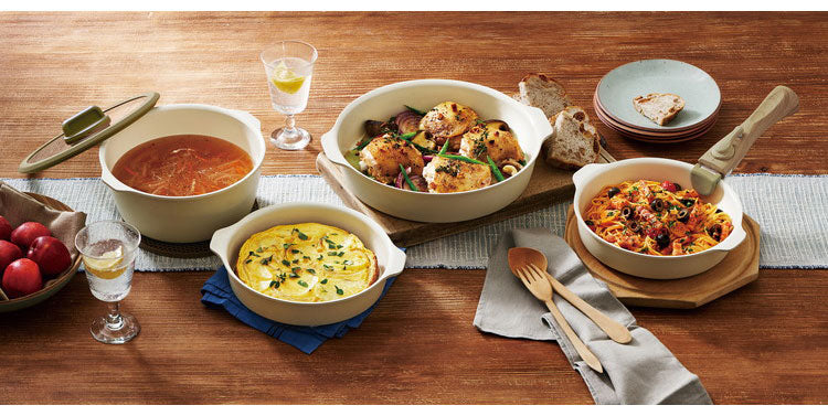 アイリスオーヤマ お皿になるフライパン8点セット DPAN-8S アイボリー 取っ手が取れる フライパンセット 鍋 着脱ハンドル セラミック 可愛い かわいい おしゃれ IRIS OHYAMA(代引不可)