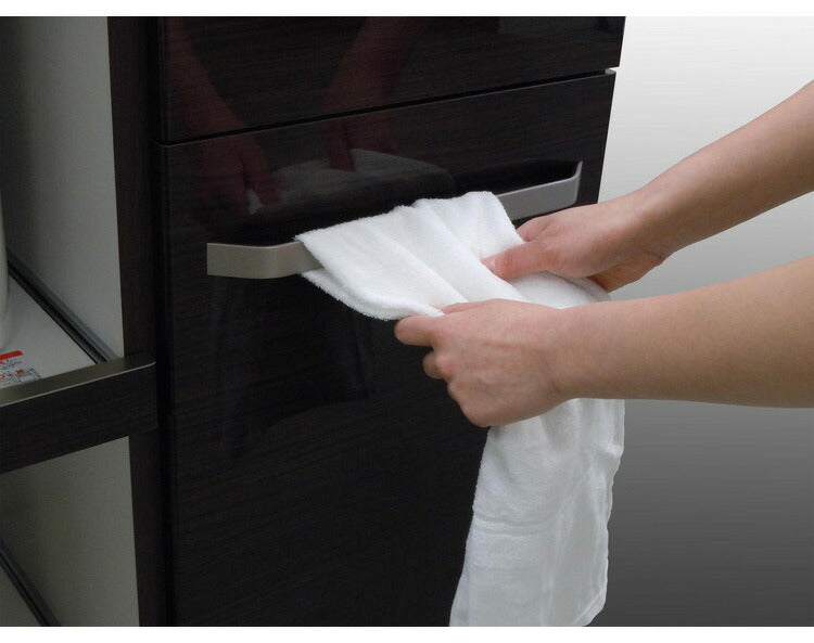 キッチンストッカー 完成品 日本製 幅80.5×奥行45×高さ120cm MOISS加工 パントリー 収納 頑丈 食器棚 キッチン 収納(代引不可)