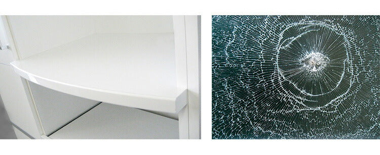 キッチンボード 日本製 完成品 MOISS加工 幅88×奥行46×高さ194.5cm オーバートラベルレール 採用 キッチン収納 収納(代引不可)