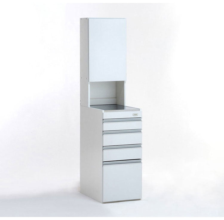 ステンレス キッチン収納棚 スリム 隙間収納 40cm 幅40cm 日本製 すき間収納 鏡面 ホワイト ルミナーレ 可動棚 引き出し おしゃれ シンプル モダン 一人暮らし キッチン収納 収納棚 スリム収納(代引不可)