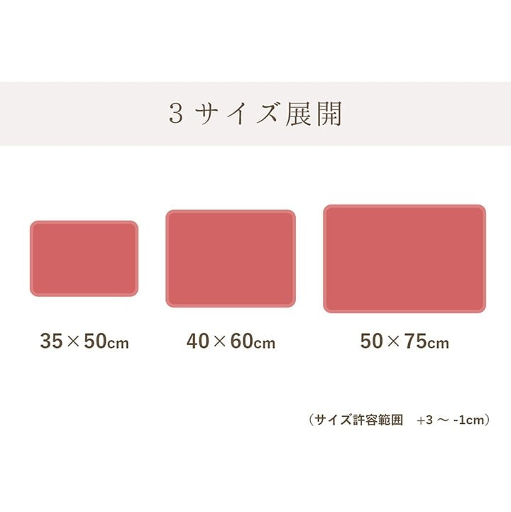 バスマット 約35×50cm 長方形 速乾 吸水性抜群 タオル地風 さらっと 風呂場 インテリア 北欧 おしゃれ オールシーズン 四角(代引不可)