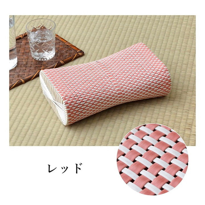 枕 30×20cm 枕 まくら PPまくら PP枕 籐枕風 ピロー 通気性 蒸れない ポリプロピレン 軽い 丈夫 手編み インテリア オールシーズン 寝具 おしゃれ(代引不可)