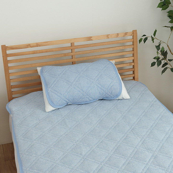 枕パッド 40×50cm 冷感 可愛い 猫柄 おすすめ ひんやり 肌触り 節電 冷感寝具 夏用 涼しい 枕パッド 接触冷感 オールシーズン 夏 リバーシブル まくら 枕 ピロー(代引不可)