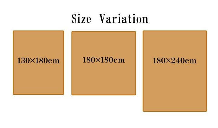 ラグ カーペット バンブー 竹 カモフラ 迷彩 『DXジョア』 ブラウン 約180×180cm ジョア(代引不可)