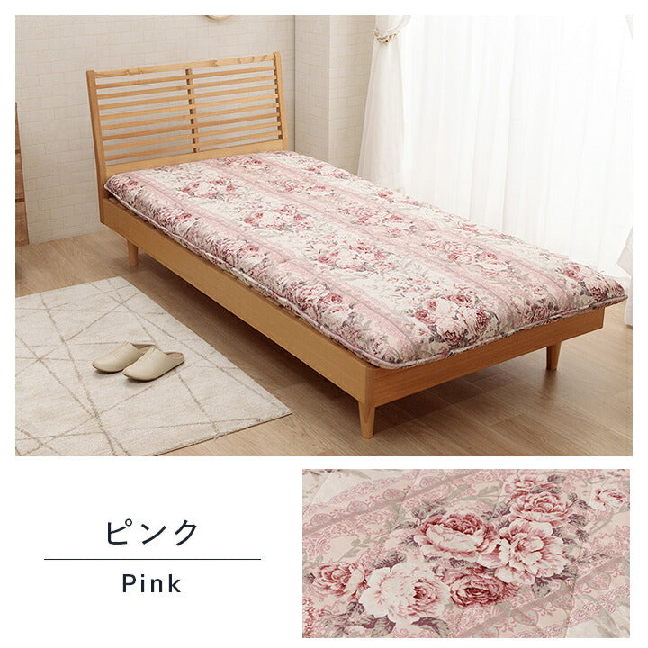 敷布団 マットレス シングルロング 100×210cm 4層敷布団 ボリュームマットレス 軽量 バーシブル 三つ折りピーチスキン加工 体圧分散 ふとん 収納 折りたたみ(代引不可)