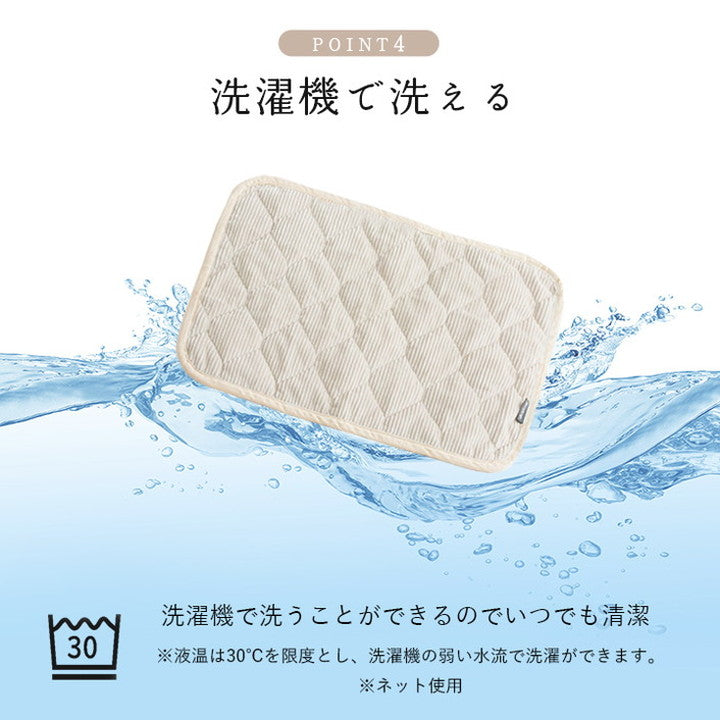 フランネル枕パッド 43×63cm 肌触りなめらか ボリューム あったか 洗える 清潔 おしゃれ 北欧 シンプル かわいい コーデュロイ調 一人暮らし ウォッシャブル(代引不可)