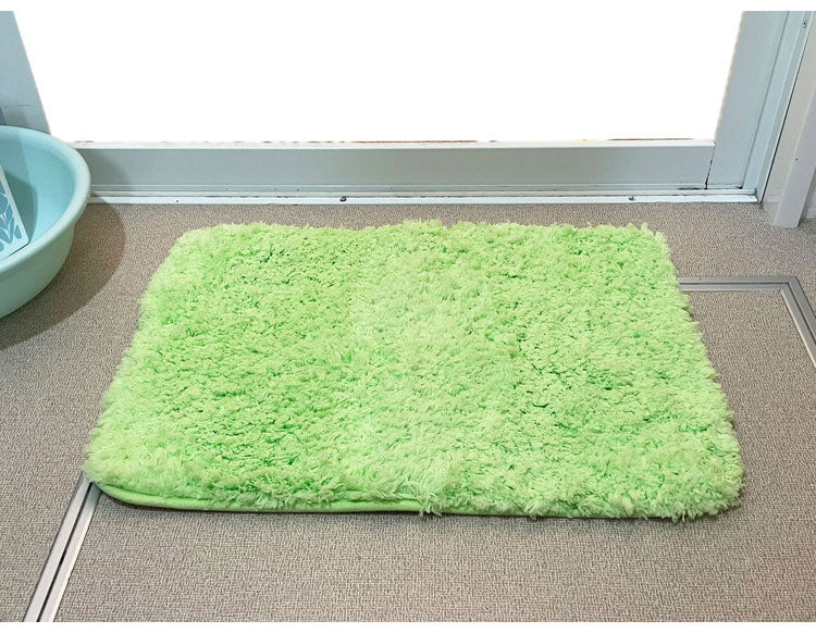 マルナカ マイクロファイバー バスマット 2枚セット 35×50cm シンフォニー ふわっふわ! 洗える ノンスリップ加工済み お風呂マット 足拭きマット 足ふきマット(代引不可)