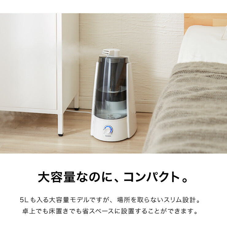 エスケイジャパン 超音波噴霧器 加湿器 SKJ-LS5H 次亜塩素酸水対応