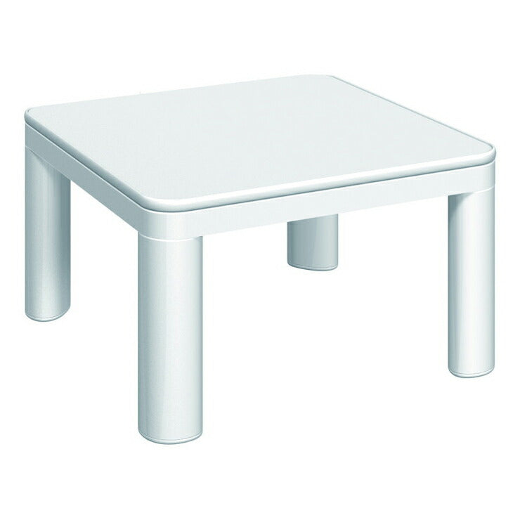 エスケイジャパン こたつテーブル こたつ カジュアルコタツ 60×60cm 正方形 SKJ-K60-W ホワイト 暖房 白 一人暮らし テーブル