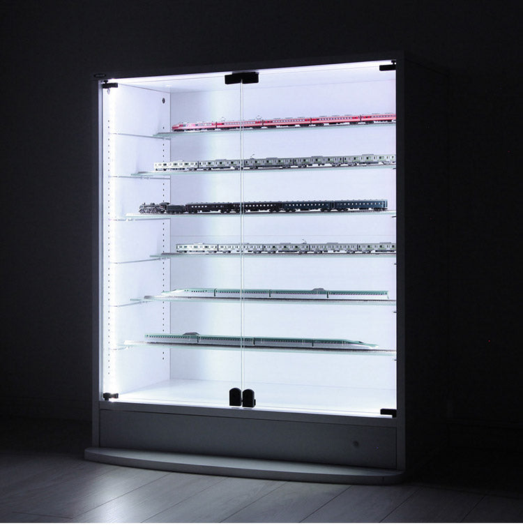 コレクションラック ユニール ガラスひな壇ユニール専用オプション 対応本体 幅83cm奥行39cm ひな壇 ディスプレイ (専用棚受付) SCR-8339HS(代引不可)