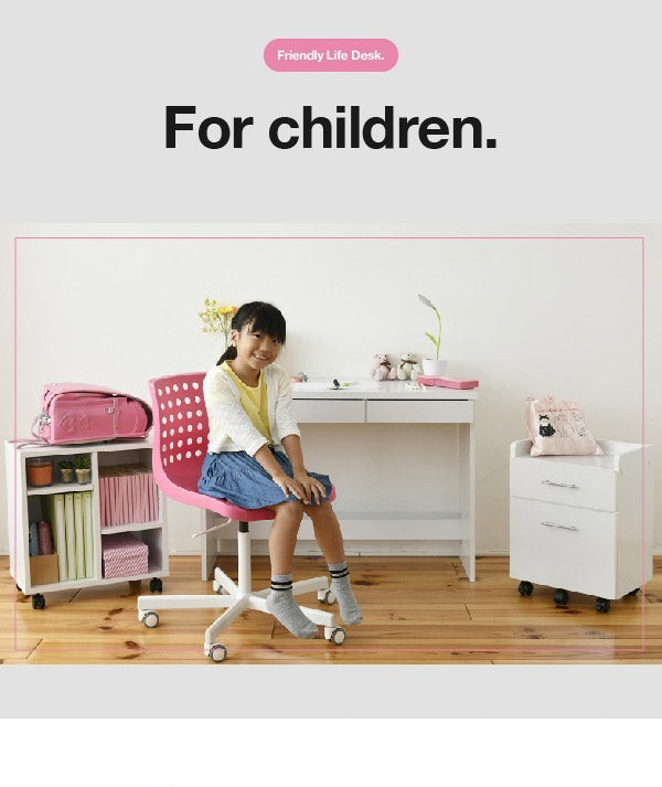 ワークデスク チェスト ラック 3点セット 机 A4 収納 配線 コード 通し穴 幅100cm 奥行45cm 学習机 書斎 オフィス 在宅 リモート(代引不可)