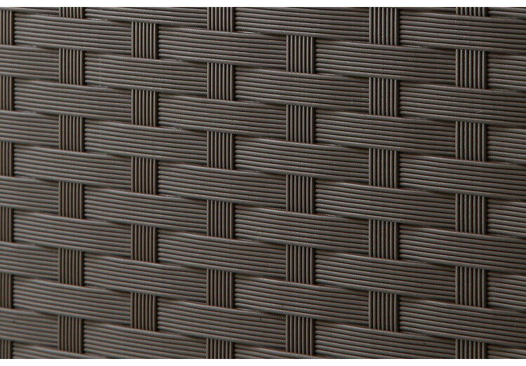 artplast アートプラスト イタリア製 ダストボックス 幅34cm ラタン調 ポリプロピレン 軽量 フラップ扉 完成品 スタッキング可能 ゴミ箱 ランドリー収納 サニタリー収納 衣類収納(代引不可)