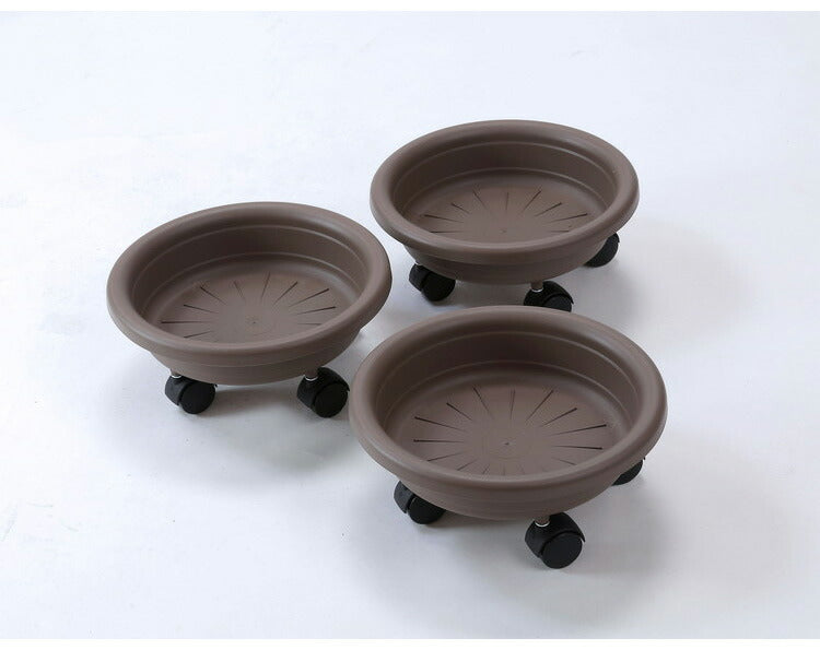 artplast アートプラスト イタリア製 キャスター付き プランターベース 植木鉢 プランタースタンド 花台 フラワースタンド 鉢置き 植木鉢 園芸 木製スタンド プランツトレー プランター(代引不可)