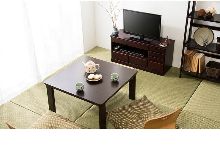 テレビ台 引き出し8杯 桐製 パーソナル ローボード テレビボード 32型 完成品 78cm テレビラック キャビネット(代引不可)