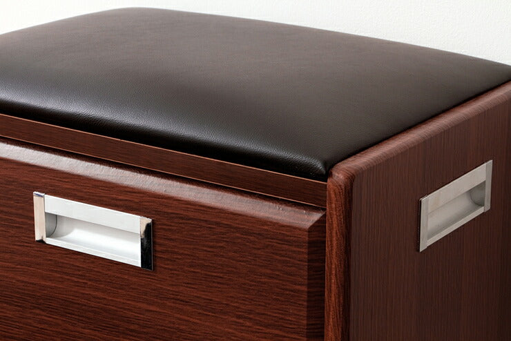 シューズラック ベンチ付き 幅84cmタイプ ベンチ付きシューズラック フラップ式 下駄箱 靴箱 ベンチ 腰掛け イス 玄関 完成品(代引不可)