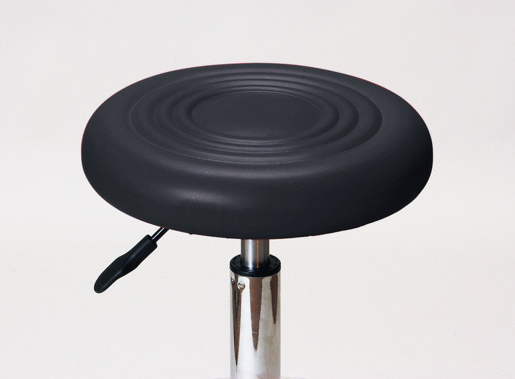 キャスターチェア(背なし) 背もたれなし 回転椅子 昇降 カウンターチェア キャスター付き 椅子 チェア 台所 料理 カウンター スツール ブラック レザー キッチンスツール(代引不可)