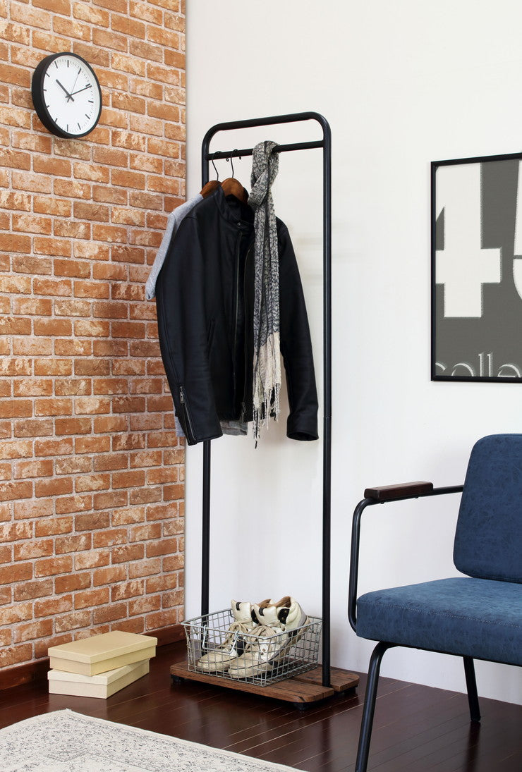 コートハンガー 幅50cm ハンガースタンド ハンガーラック おしゃれ アンティーク アイアン 洋服掛け コート掛け(代引不可)