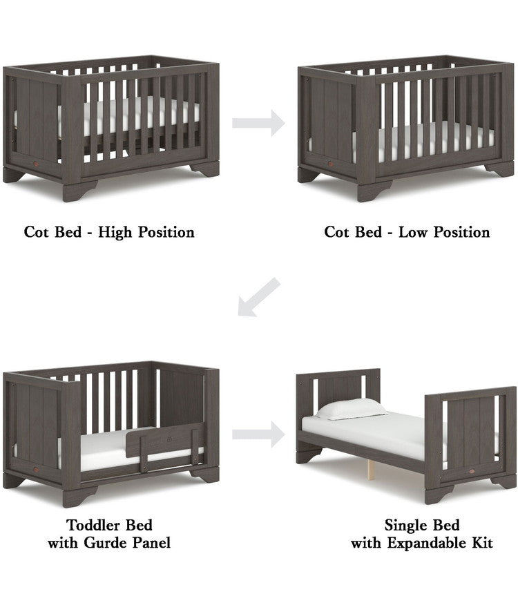 BOORI ベビーベッド イートン 単品 Boori ブーリ キッズベッド 添い寝ベッド 子供用ベッド 長く使える おしゃれ ハイタイプ ひとり寝 ガード 赤ちゃん 新生児 赤ちゃんベッド すのこ 大人までベッド(代引不可)