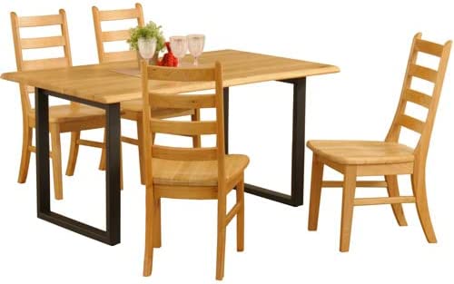 【筑波産商 ロダン ダイニングテーブル 2本脚 幅140cm 】 テーブル デスク 机 リビングテーブル つくえ ダイニングテーブル 天然木 ナチュラル リビング ダイニング パソコンデスク キッチン(代引不可)