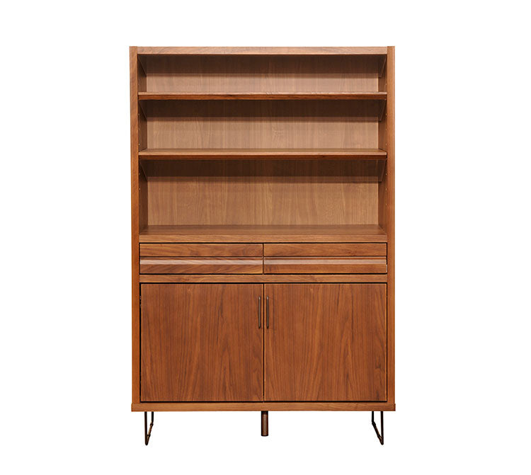 【組立設置無料】日本製 国産 キャビネット SEEK 幅105cm 木製 モダン おしゃれ 北欧 アンティーク コンパクト 扉 大容量 食器棚 リビングボード リビング 収納(代引不可)