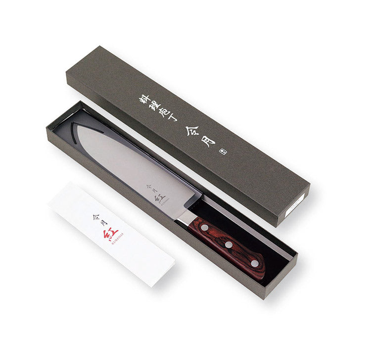 カクセー CR-011 令月紅 三徳170mm 切れ味 長持ち 錆びにくい モリブデンバナジウム鋼 ステンレス(代引不可)