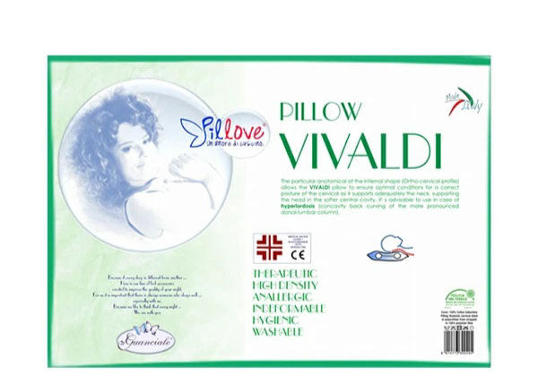 専用カバーセット オルトペディコ枕 50×80 イタリア製 まくらカバー 洗える スエコテックス100認証 ビバルディ グアンシアレ