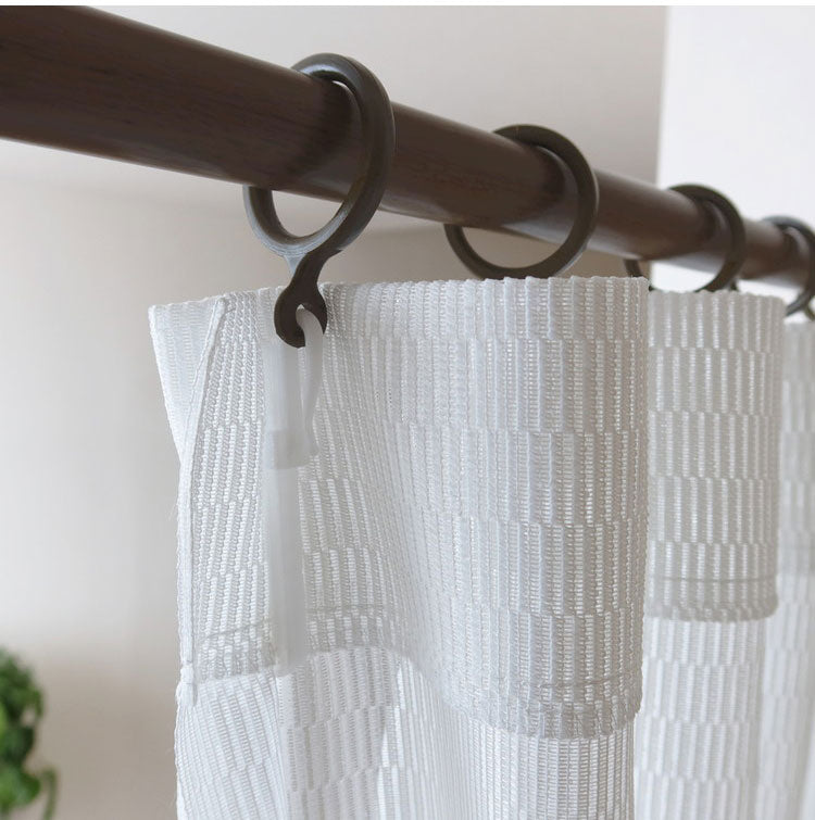 日本製 フリーカットレースカーテン 巾100cm×丈250cm キカ柄 2枚組 自由に長さ変更 ハサミでカット 丈調整可能 調整可能なフック付き 取り付け簡単 程よい透け感(代引不可)