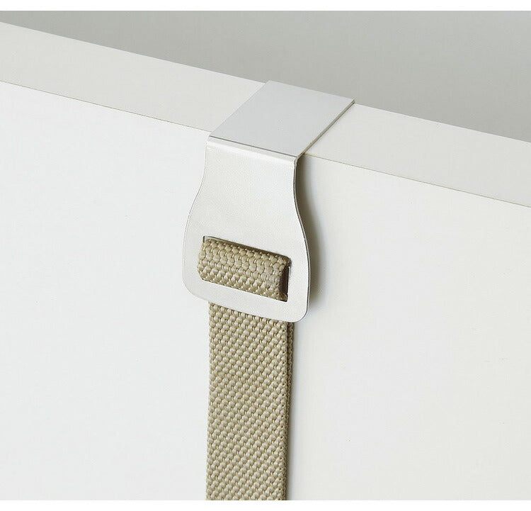 ライクイット (like-it) 壁掛け収納 取付簡単 ドアフック (フック6個) ブラウン 高さ約240cmまでのドア対応 NDH-01 自転車 ヘルメット 収納 玄関 壁掛け(代引不可)