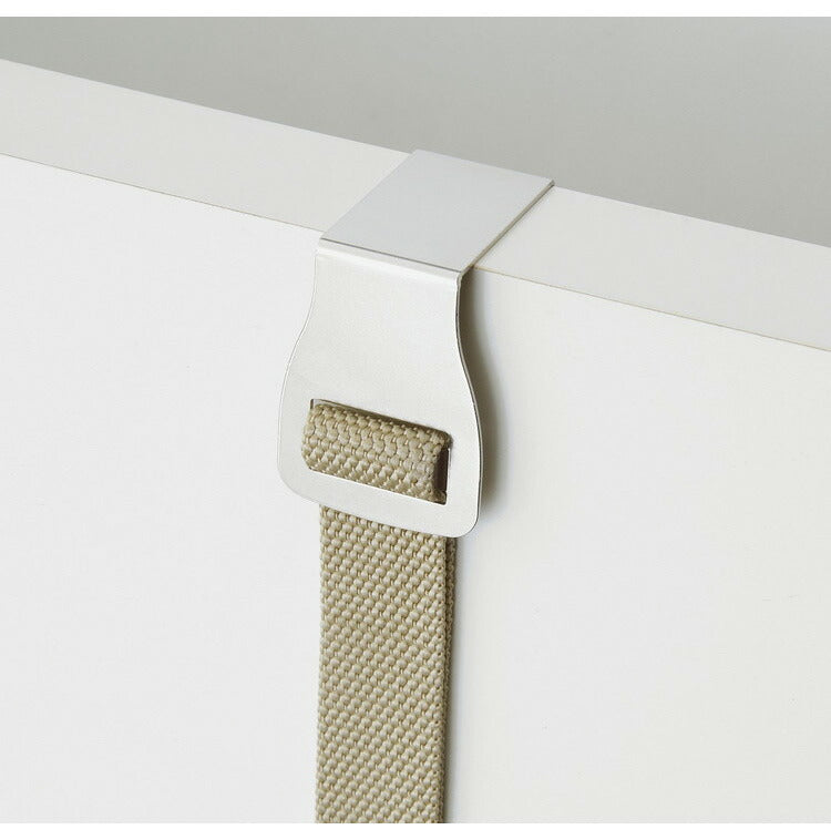 ライクイット (like-it) 壁掛け収納 取付簡単 ドアフック (バッグ用フック4個組) ブラウン 高さ約240cmまでのドア対応 NDH-03 自転車 ヘルメット 収納 玄関 壁掛け(代引不可)