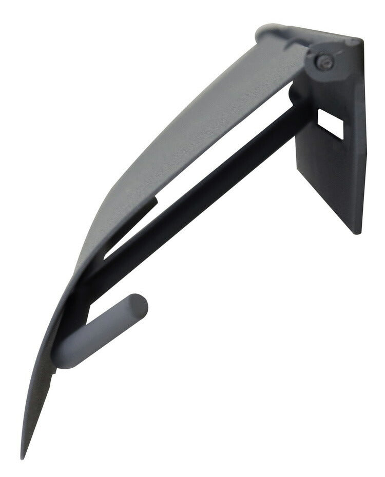 アイアントイレットペーパーホルダー ダブルタイプ マット 二連 スチール 男前 かっこいい レトロ モノトーン カフェ風 アンティーク風 ヴィンテージ 北欧 おしゃれ 簡単設置 ネジ付き 錆びにくい(代引不可)