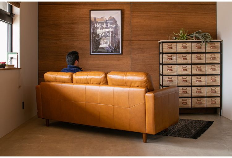 カウチソファ 3人掛け オットマン付き オイルレザー 完成品 高級感 おしゃれ 北欧 3P ソファ コーナー L字 革 2人掛け 3人用 2人用 ポケットコイル 新生活 一人暮らし(代引不可)