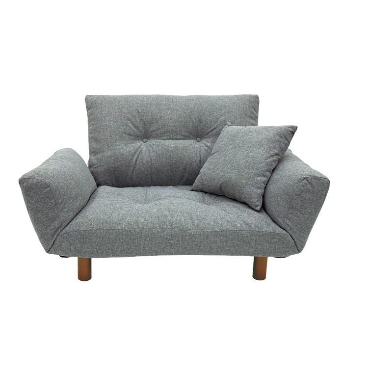 カウチソファー ハーモニー BK ソファ ソファー 2人掛け コンパクト リクライニング シンプル カウチソファ フロアソファ ローソファ 二人掛 一人掛け(代引不可)