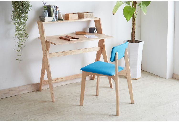 天然木 デスク 幅94cm 木製 学習机 勉強机 書斎 シンプル コンパクト ナチュラル 子ども部屋 大人 NATURAL SIGNATURE おしゃれ 北欧 シンプル 新生活 一人暮らし(代引不可)