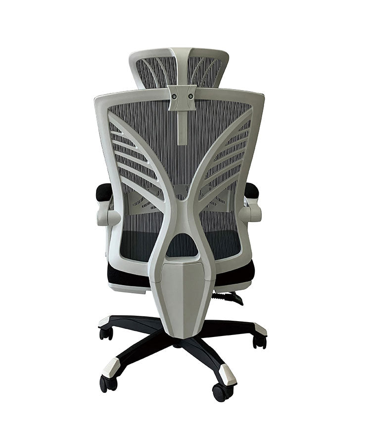 オフィスチェア ハイバック シンプル ヘッドレスト 高さ調節 ランバーサポート メッシュ ロッキング機能 リクライニング機能 シンプル オフィス かわいい(代引不可)