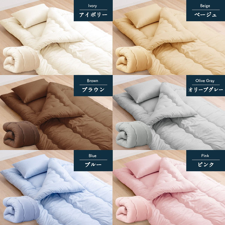 あったか洗える掛け布団 セミダブルロング 2.2kg 日本製 国産 掛け布団 掛けふとん セミダブル ロング 洗える 洗える布団 ボリューム 掛布団 170×210(代引不可)
