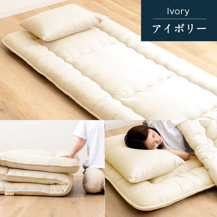 【5%OFF】フランス産 羊毛100% 敷布団 ダブルロング 日本製 羊毛100% 敷き布団(固綿入り) 国産 羊毛100% 匂いが少ないフランス産プレミアムウール 羊毛敷布団 ロング 綿100%生地(代引不可)