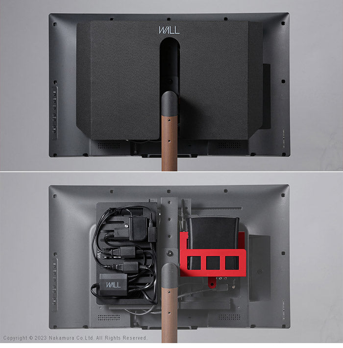 WALLインテリアテレビスタンド A2ロー・ハイタイプ対応 背面カバーA2 BACK COVER レギュラーサイズ 追加オプション 部品パーツケーブル隠しコード収納コード隠し背面隠しモダン(代引不可)