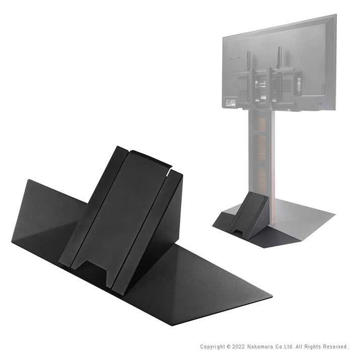 WALLインテリアテレビスタンドV3ハイタイプ専用 コーナー兼用自立 幅76cm テレビ台 テレビスタンド TVスタンド 自立 コーナー 部品 カスタマイズ パーツ 配線カバー 配線隠し スチール製(代引不可)