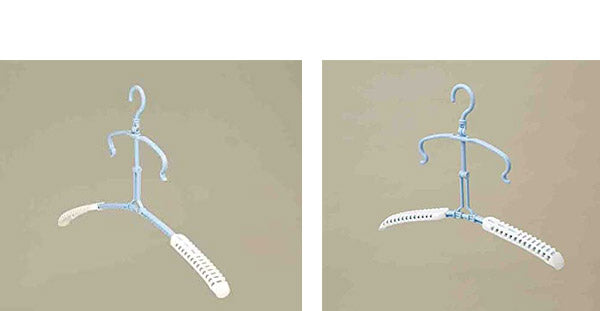 ツウィンモール パーカーハンガー ブルー SL-14 洗濯干し 洗濯物干し 洗濯用品