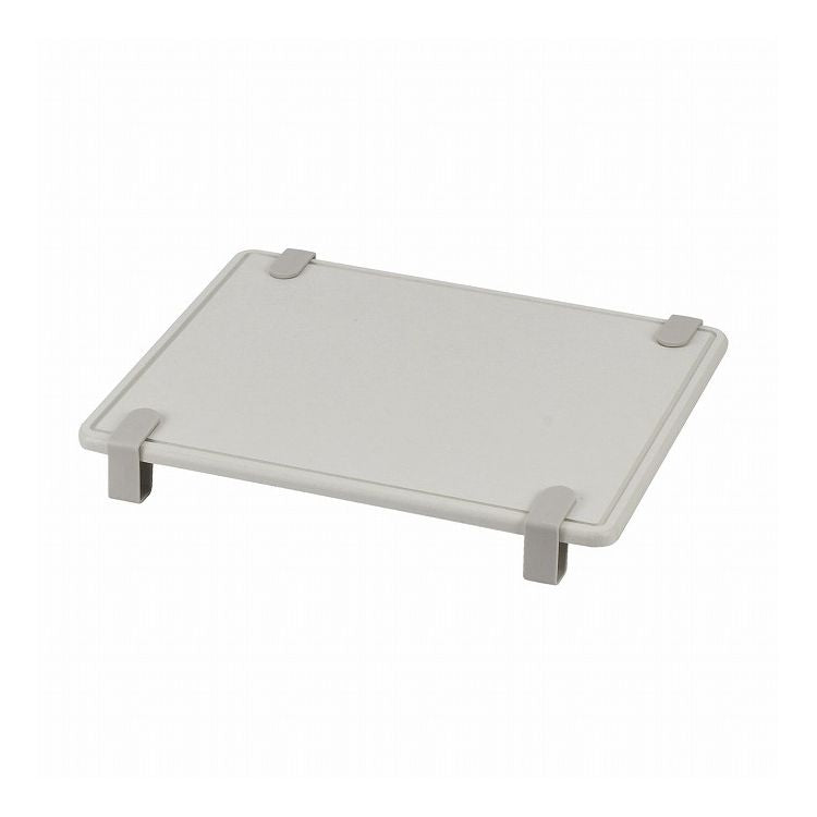 珪藻土 水切り プレート M 水切り スタンド付 プレートスタンド 4個セット キッチン シンクまわり 水周り ワームグレー LD-277 Style Storage(代引不可)