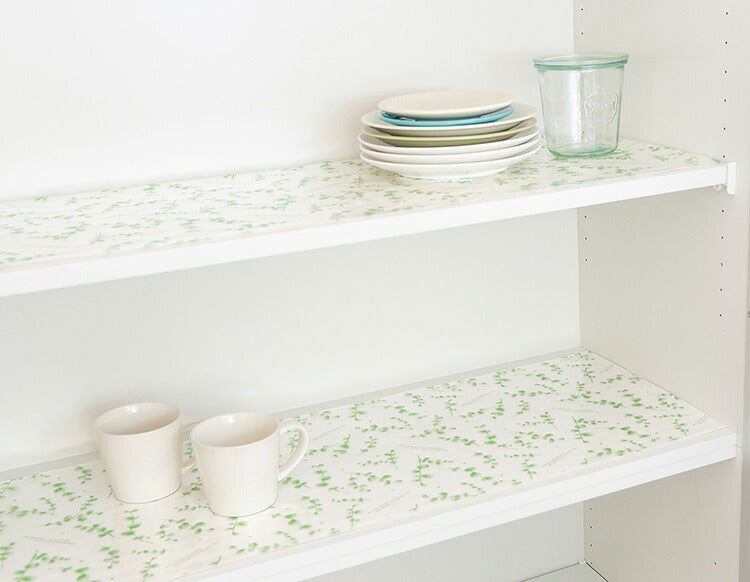 食器棚シート 奥行30cm×500cm 消臭 食器 シート 消臭 抗菌 防カビ 食器棚 キッチンシート キッチン シンク下 引き出し 棚 引き出しシート フリーカット 収納 棚板保護 日本製 東和産業