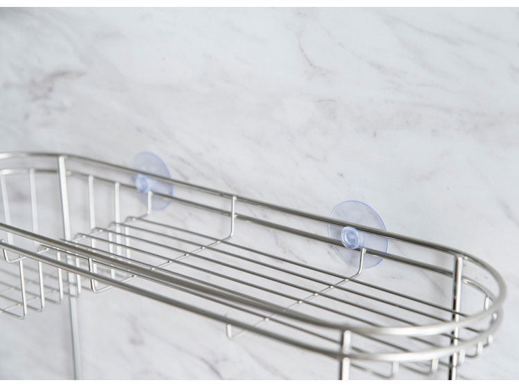 バスラック ステンレス 3段 大容量収納 省スペース ステンレスバスカウンター 3段 シャンプー ラック お風呂 収納 バスルームラック ボディーソープ リンス コンディショナー 伸晃 Belca