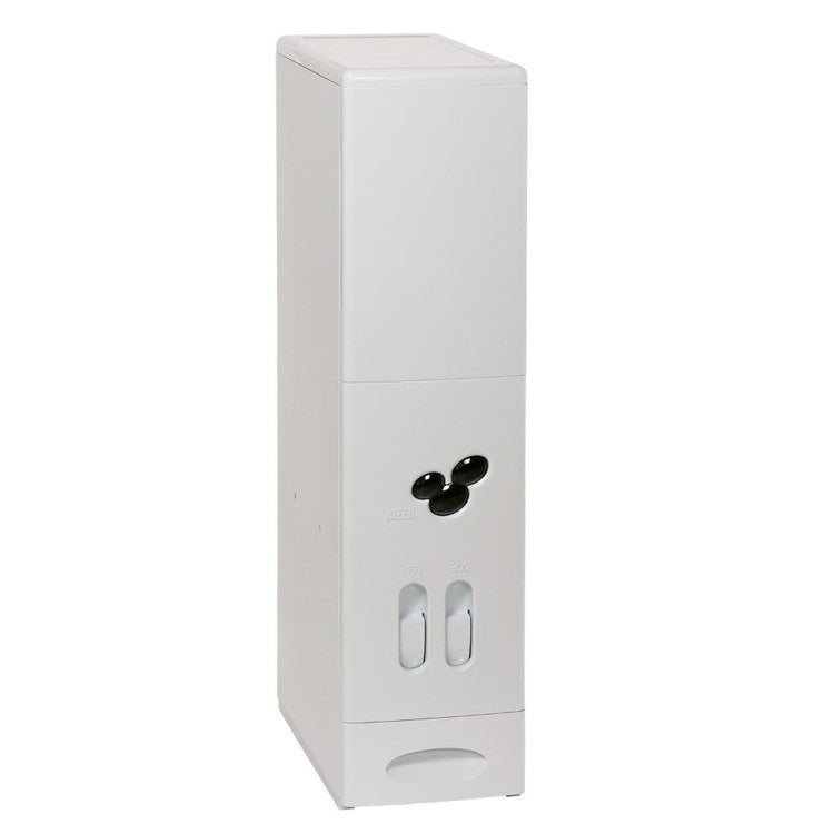 ベストコ 米びつ 33kg 計量機能 スリム 大容量 無洗米対応 日本製 オフホワイト MA-3903 ハイザー