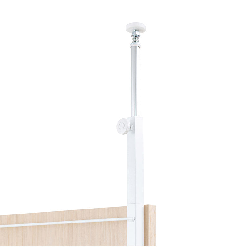 突っ張りマガジンラック マリンナチュラル 幅90cm パーテーション 日本製 パーティション パンフレット サロン 病院 キッチン リビング 待合室 幅90 薄型 つっぱりパーテーション(代引不可)