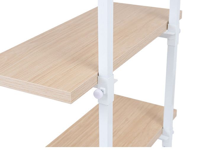 カウンター下突っ張りラック用追加棚板1枚 幅89.5cm 取付金具セット マリンナチュラル 本体別売り 1枚のみの販売 ナチュラル 棚 つっぱり 薄型 収納棚 ディスプレイラック(代引不可)